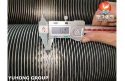 China ASTM A376 TP347H solid Spiral High Frequency weld HFW Fin Tube With 11Cr supplier
