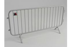 China Hot-Dipped Galvanized Crowd Control Barrier for Long Term Weather Resistance supplier