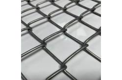 China 6ft Tall PVC Coated Chain Link Diamond Mesh Stainless Steel Wire Mesh Fence supplier