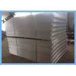 Powder Coated Welded Wire Mesh , Hot Dipped Galvanized Wire Fence Panels Black for sale