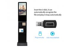 China 21.5Inch LCD Advertising Display Digital Signage Totem 1920x1080 TFT supplier
