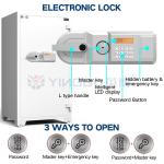 Burglary Resistant Safe Fireproof Safe Box Fire Resistant Special Out Hinge Design