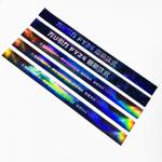 Silver Customized Shiny Laser Glitter Event Wristband for Fashionable Party Entry for sale