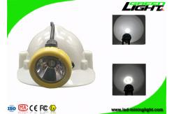 China SOS Function Mining Cap Lights Rechargeable Safety LED Lamp 10000lux Brightness supplier