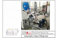 China Stable Running Bottle Filling Line Cosmetic Cream Filling Machine With Capping supplier