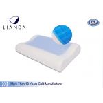 White / Blue Memory Foam Pillows With Standard Size 50kgs / m3 for sale