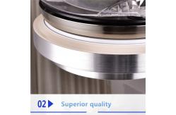 China 6000k 4000lm Crystal Flush Mount Ceiling Fan Neutral White supplier