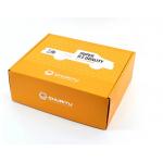 CMYK Auto Parts Packaging Box Paper Varnishing Orange Custom LOGO BSCI for sale
