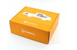China CMYK Auto Parts Packaging Box Paper Varnishing Orange Custom LOGO BSCI supplier
