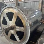 Film Vacuum Metalizer Drum Cooling Roller Long Life Span Chrome Coating for sale