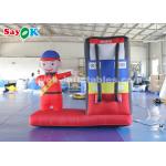 Durable Inflatable Gas Station Cartoon Characters For Commercial for sale