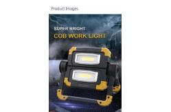 China 1A 5V Portable LED Work Light Stand TPR Hyper Tough Rechargeable supplier