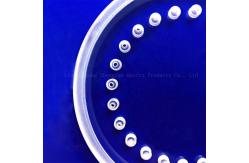 China Custom Quartz Glass Step Sheet / Punch Sheet High Temperature supplier