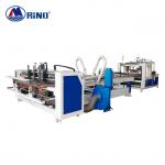 Stitching Folding Carton Gluing Machine Touch Screen Operation for sale