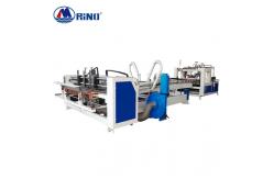 China Stitching Folding Carton Gluing Machine Touch Screen Operation supplier