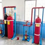 70L 80L 90L IG100 Clean Agent Fire Extinguishing Systems For Hospital Operating Room for sale