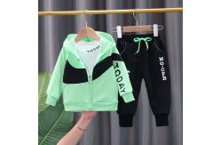 China Children's Outfit Sets Toddler Baby Jacket Three Piece Handsome Clothes supplier