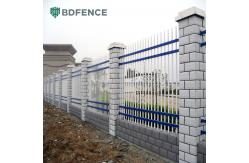 China Galvanized Tubular Steel Fence Corrosion-Resistant supplier