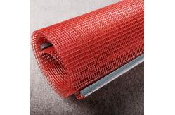 China Tensioned Hook Polyurethane Screen red wire screen mesh with hooks no blind supplier