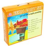 5pcs Painting Brushes Acrylic Art Set Drawing Kits For Beginners 12pcs Acrylic Colour 12ml for sale