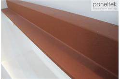 China Triangular Form Terracotta Baguette System , Architectural Sunshade Louvers supplier