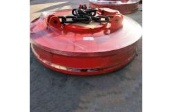 China 220vac Circle Electromagnetic Chuck For Excavator And Crane supplier