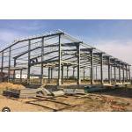 Blast Painted Galvanized Surface Steel Structure Building with 50-300mm Flange Width and Wind Snow Seismic Resistant Design for sale