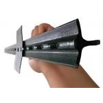 Heavy Duty Black Bitumen Coated Three Pointed Y Post For Livestock Security And Predator Protection for sale