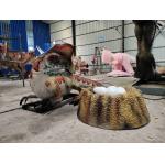 Adult Theme Park Realistic Dinosaur Robot Animatronic Velociraptor