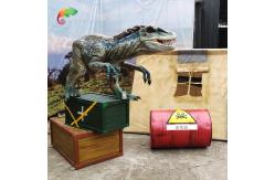 China 3m Velociraptor Animatronic Dinosaurs supplier