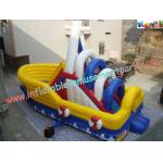 Commercial Inflatable Pirate Slide , Inflatable Jumping Slide For Child