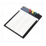 Solder 4 Binding Posts Round Hole Breadboard Aluminum Backing for sale