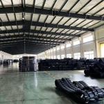 DC60 Excavator Rubber Crawler Track Replacement Part Customized