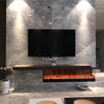 Easy To Add Water Electric Fireplace Remote Control Led Flame Decor Water Vapor Fireplace for sale