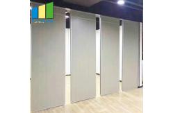 China Sliding Folding Aluminium Frame Soundproof Acoustic Room Divider Partition For Office supplier
