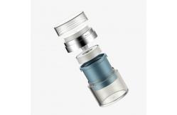 China Double Wall Acrylic Refillable Airless Bottle Cream Jars For Cream supplier