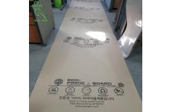 China 32''x120' Floor Protection Paper Biodegradable With Excellent Pressure Resistance supplier