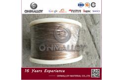 China Enameled Automotive Heating Wire CuNi6 Strand Wire 0.32ohm/M / 0.46ohm/M supplier