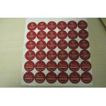 Round Paper Shrink Sleeve Packaging , Adhesive Sticker Labels For Activated Nuts for sale