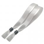 Security Personalised Fabric Wristbands , Plain Woven Fabric Wristbands