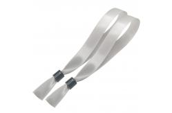 China Security Personalised Fabric Wristbands , Plain Woven Fabric Wristbands supplier