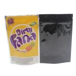 Resealable Mylar Stand Up Pouches Plastic Snack Candy Packaging With ziplockk