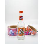 Packaging Wet Glue Label Roll Hologram Custom Business Logo Stickers