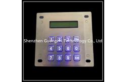 China Metal Usb Numeric Keypad With Display , LED Backlit Wired Numeric Keypad supplier