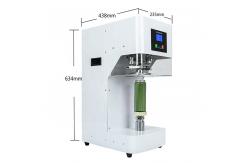 China Automatic Soda Beer Can Sealing Machine For Easy Ring Pull Can supplier