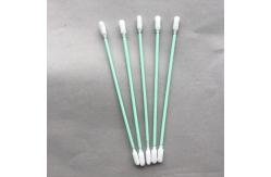China Industrial Sponge ESD Safe Swabs , Electronic Long Cleaning Swabs Pp Stick supplier