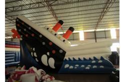 China Commercial Inflatable Titanic Dry beauty slide hot inflatable dry ship slide supplier