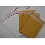 Customized Yellow Kraft Paper Bubble Mailers Easy To Tear Padded For Mailing for sale