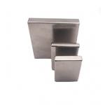 Flat High Power Rectangular Neodymium Magnets Customized Logo for sale