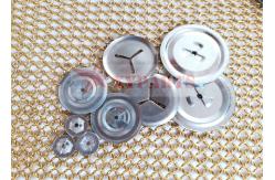 China Round Square Speed Metal Self Locking Washers For Fixing Insulation Pins supplier